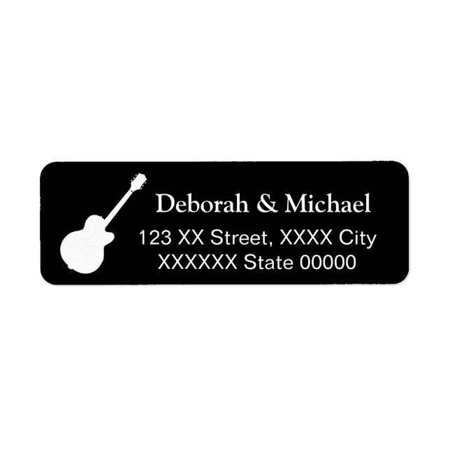 guitar player's rock couple black label (Front)