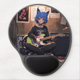 Guitar Playing Girl Mousepad