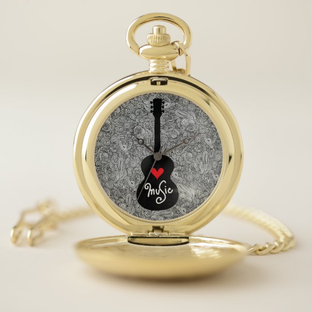 Guitar Pocket Watch (Inside)