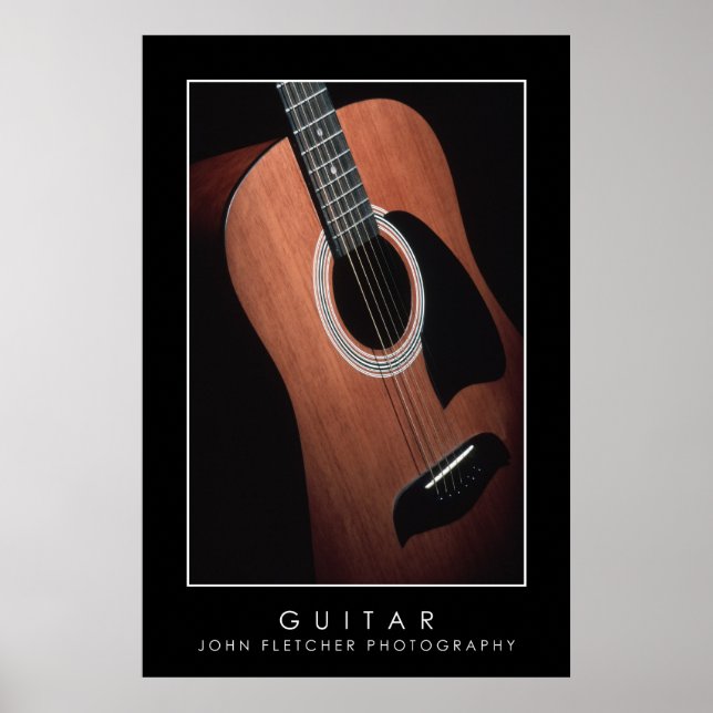 Guitar Poster w/ Borders (Front)