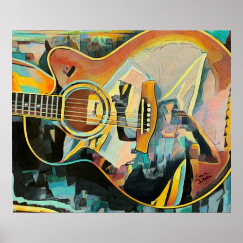 Guitar Print