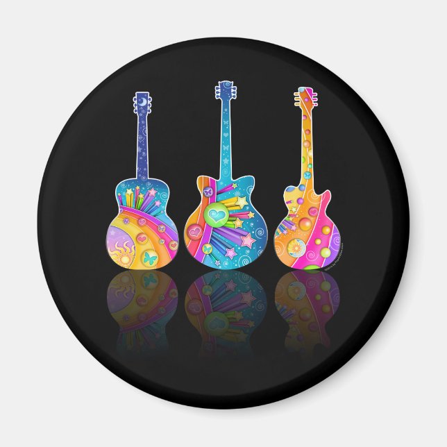 GUITAR REFLECTIONS MAGNETS (Front)