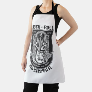 Guitar Rock design Apron