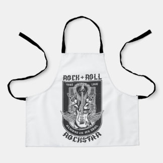 Guitar Rock design Apron