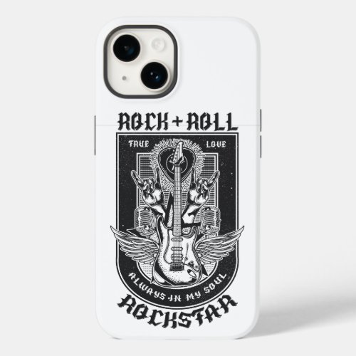 Guitar Rock design Case_Mate iPhone 14 Case