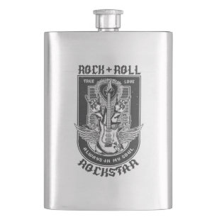Guitar Rock design Flask