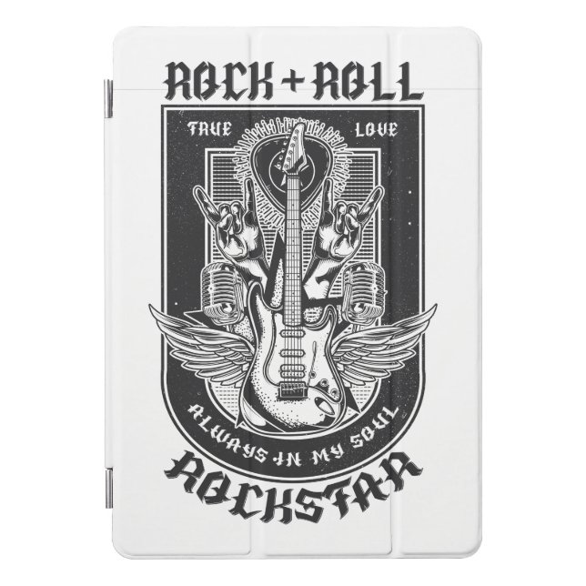 Guitar Rock design iPad Pro Cover (Front)