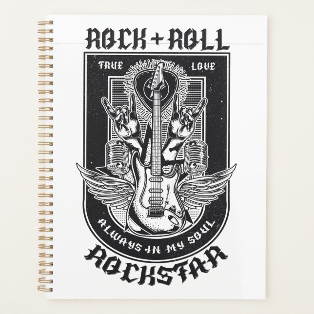 Guitar Rock design Planner (Front)