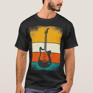 Guitar Rock Music For Guitarists Retro Vintage (1 T-Shirt