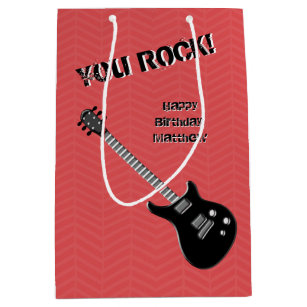 MUSIC INSTRUMENTS GIFT BAG GIFT WRAP 
