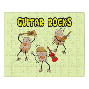 Guitar Rocks Jigsaw Puzzle