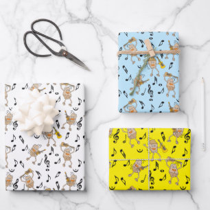 Guitar Rocks Wrapping Paper Sheets