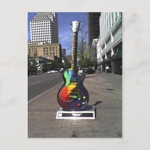 Guitar Series Postcard