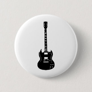 GUITAR SG MODEL PINBACK BUTTON