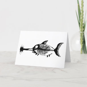 Guitar Shark Fossil Fish Card