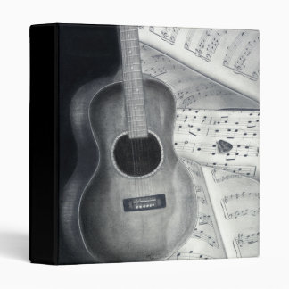 Guitar & Sheet Music 1" Binder