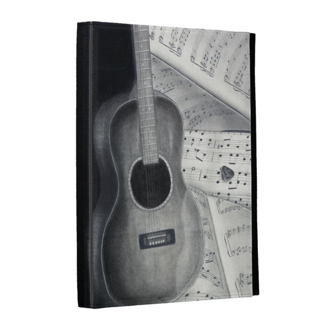 Guitar & Sheet Music iPad Caseable Case (Front Spine)