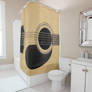 Guitar Shower Curtain