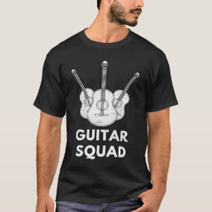 Guitar Squad Guitars Player Guitarist Musician T-Shirt