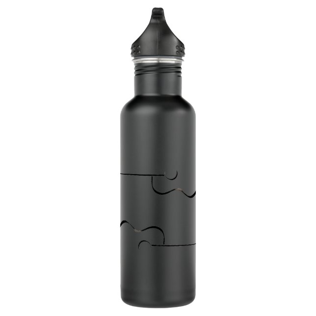 Guitar Stainless Steel Water Bottle (Right)