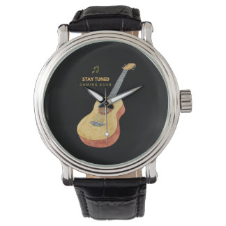Guitar Stay Tuned Watch
