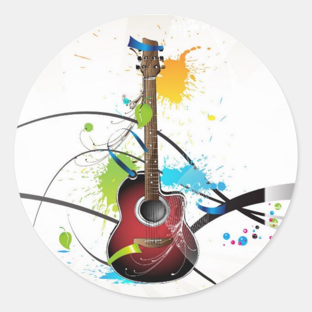 Guitar Sticker (Front)