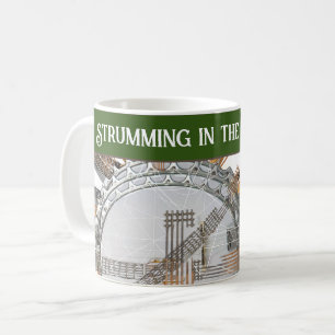 GUITAR STRINGS IN THE SUN COFFEE MUG