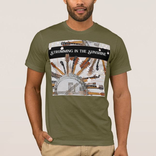 GUITAR STRINGS IN THE SUN T-Shirt (Front)