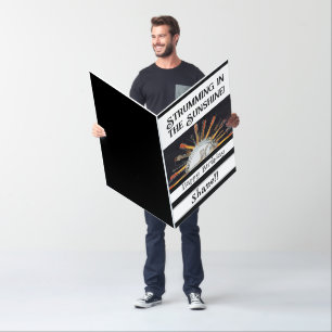 GUITAR STRINGS IN THE SUNSHINE BIRTHDAY CARD