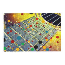Guitar Strings Musical Watercolor
