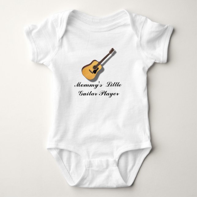 GUITAR-T-SHIRT BABY BODYSUIT (Front)