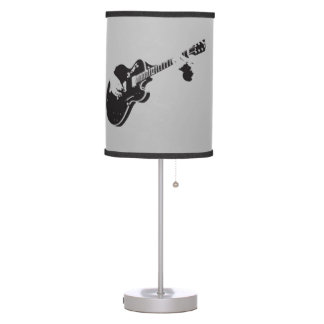 Guitar - table lamp