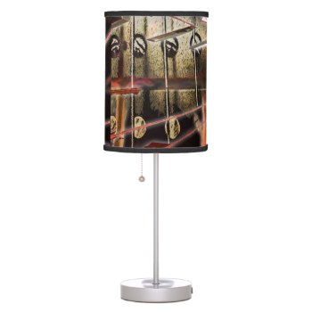 Guitar Table Lamp by FXtions at Zazzle