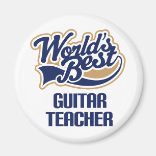Guitar Teacher Gift Magnet