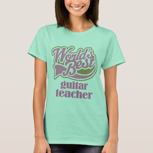 Guitar Teacher Gift T-Shirt (Front)