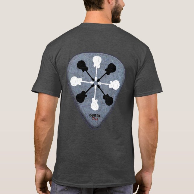 Guitar tee Rock (Back)