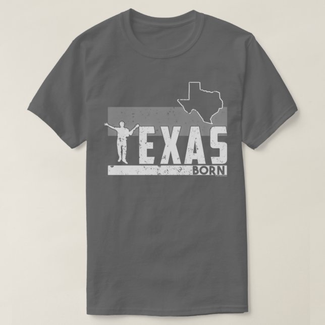 Guitar Texas Guitar Rock N Roll T-Shirt (Design Front)