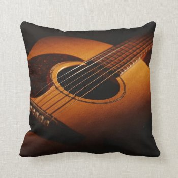 Guitar Throw Pillow by destinys at Zazzle