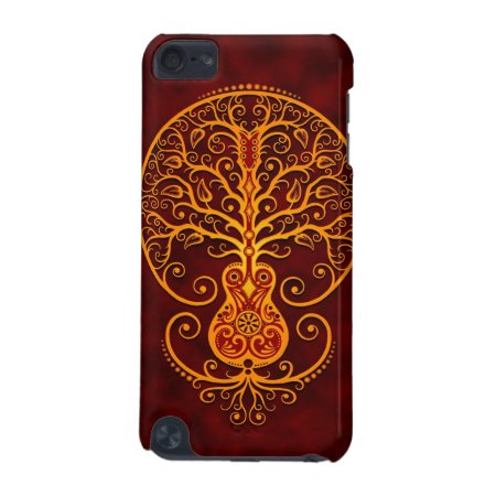 Guitar Tree – Golden Red Ipod Touch 5g Cover