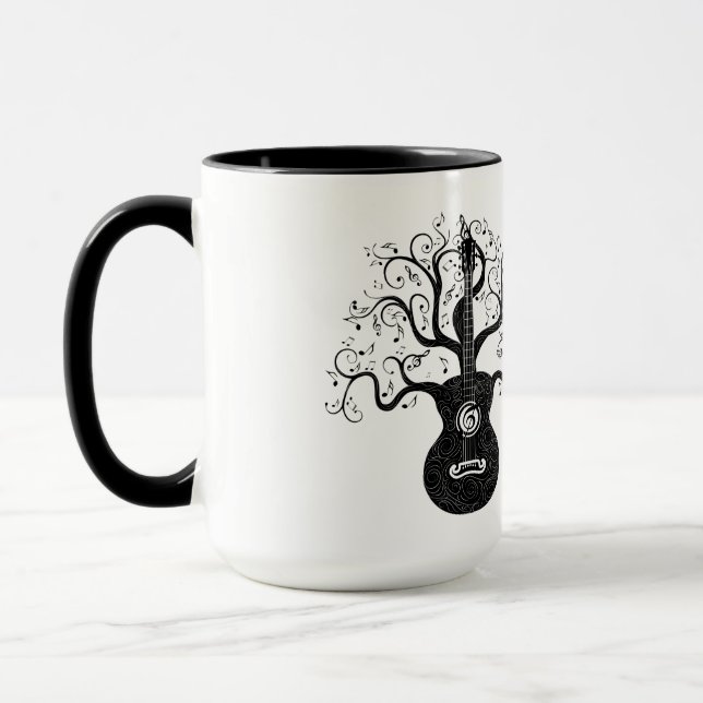 Guitar tree of life mug (Left)