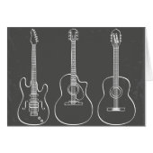 Guitar trio retro grunge music (Front Horizontal)