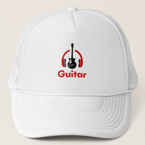 Guitar Trucker Hat