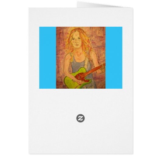 Guitar Twang Girl (Back)