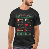 Guitar Ugly Christmas Sweater. Gift for Guitarist. Bassist. Ugly Sweater.  Band. Merry Christmas. Sweatshirt. Ugly Christmas Sweater. Party. 