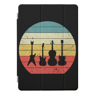 Guitar Vintage Retro Sunset Guitar Music Gift iPad Pro Cover