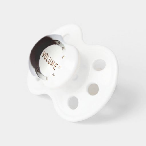 Guitar Volume Knob Pacifier Zazzle