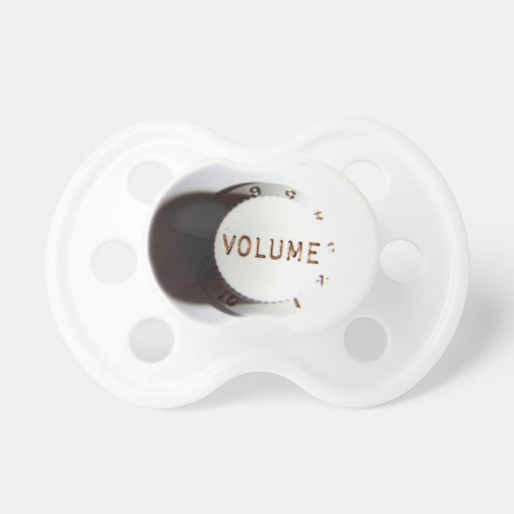 Guitar Volume Knob Pacifier Zazzle