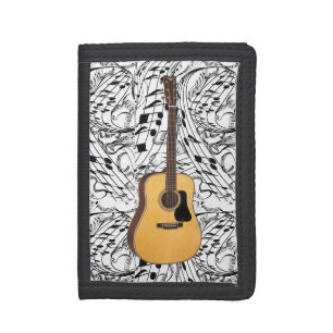 GUITAR-WALLET TRI-FOLD WALLET
