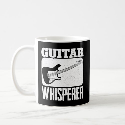Guitar Whisperer Electric Acoustic Guitars Guitari Coffee Mug