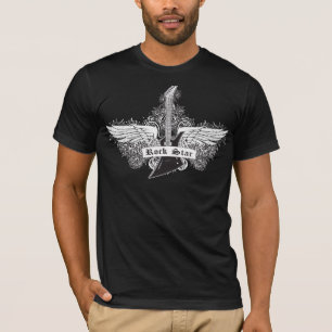 guitar wings tshirt